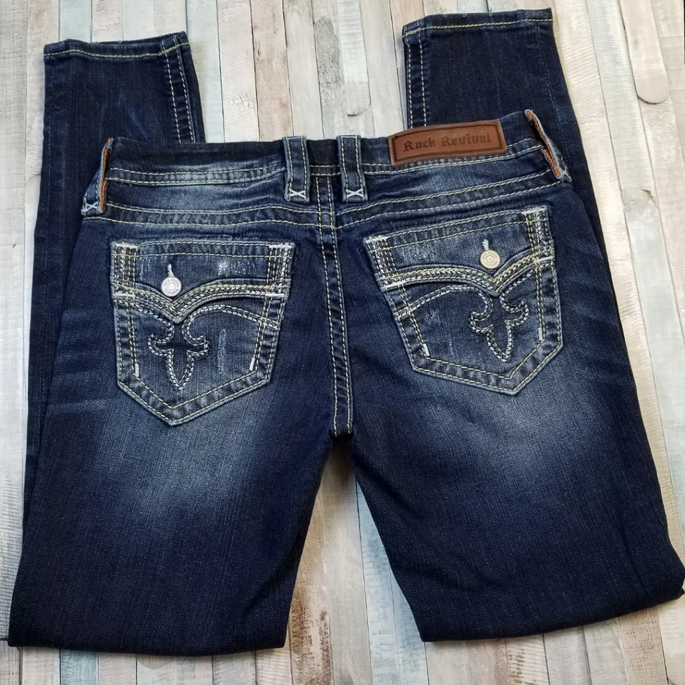 Rock Revival Leni Skinny Jeans - Picture 4 of 9